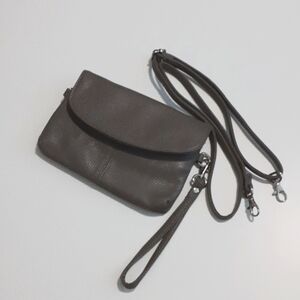 Gray Cal-Wyn Clutch / Crossbody